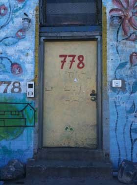 the door to the Brooklyn Urban Sanctuary